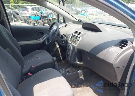 2010 Toyota Yaris from USA, damaged, VIN JTDKT4K37A5281989